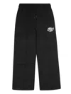 Msgm Logo-print Joggers In Black