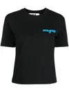 Msgm Logo-print Short-sleeve T-shirt In Black
