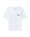 Msgm Logo-print Short-sleeve T-shirt In White