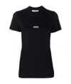Msgm Logo-print Short-sleeved T-shirt In Black