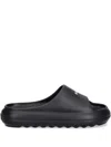 Msgm Logo-print Slides In Black