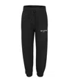 Msgm Logo-print Sweatpants In Black