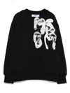 Msgm Logo-print Sweatshirt In 黑色