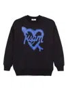 Msgm Logo-print Sweatshirt In Black