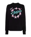 Msgm Logo-print Sweatshirt In Black