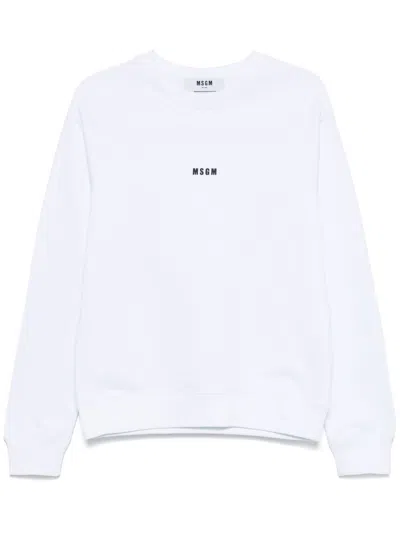 MSGM LOGO-PRINT SWEATSHIRT