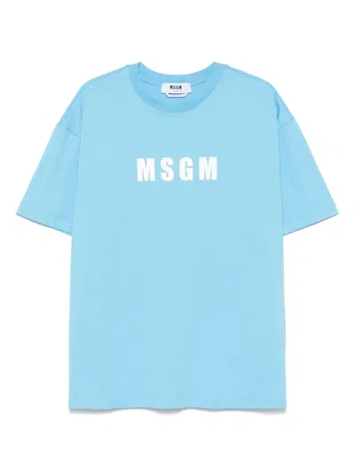 Msgm Logo-print T-shirt