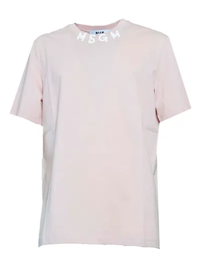 Msgm Logo-print T-shirt