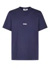 Msgm Man T-shirt Dark Purple Size L Cotton