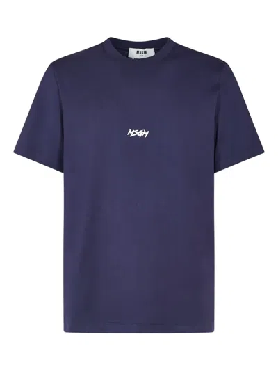Msgm Logo-print T-shirt