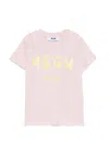 Msgm ロゴ Tシャツ In Pink