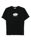 Msgm Logo-print T-shirt In Black