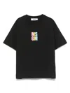 Msgm Logo-print T-shirt In Black