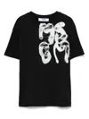 Msgm Logo-print T-shirt In Black