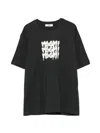 Msgm Logo-print T-shirt In Black
