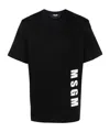 Msgm Logo-print T-shirt In Black
