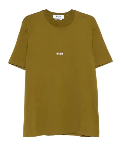 MSGM LOGO-PRINT T-SHIRT