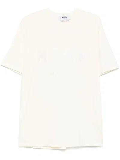 MSGM LOGO-PRINT T-SHIRT