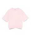 Msgm Logo-print T-shirt In Pink