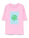 Msgm Logo-print T-shirt In Pink