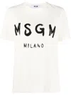 Msgm Topwear In White