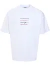 Msgm Logo-print T-shirt In White