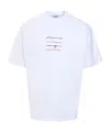 Msgm Logo-print T-shirt In White