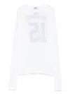 Msgm Logo-print T-shirt In White