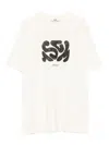 Msgm Logo-print T-shirt In White