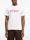 Msgm Logo-print T-shirt In White