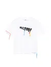 Msgm Logo-print T-shirt In White