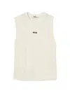 Msgm Logo-print T-shirt In White