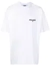 Msgm Logo-print T-shirt In White