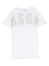 Msgm Logo-print T-shirt In White