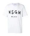 Msgm Topwear In White