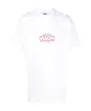 Msgm Man T-shirt White Size L Cotton In White