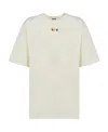 Msgm Logo-print T-shirt In White