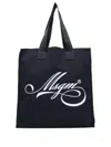 Msgm Logo-print Tote Bag In Black