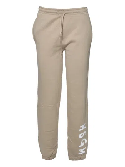 Msgm Kids' Logo-print Track Pants