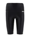 Msgm Logo-print Track Shorts In Black