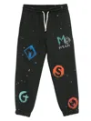 Msgm Logo-print Tracksuit Bottoms In Black
