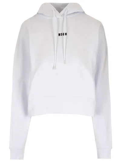 MSGM LOGO PRINTED HOODIE