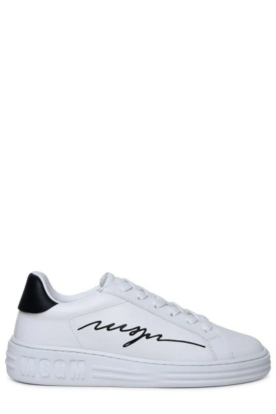 Msgm Trainer Iconic In White
