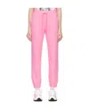Msgm Pink Printed Lounge Pants In Pink