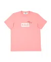 Msgm Logo Short-sleeved T-shirt In Pink