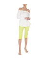 Msgm Logo Shorts In White