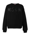 Msgm Logo Sweater In Black