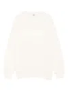 Msgm Logo Sweater In Neutral