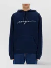Msgm Logo Sweatshirt With Hood