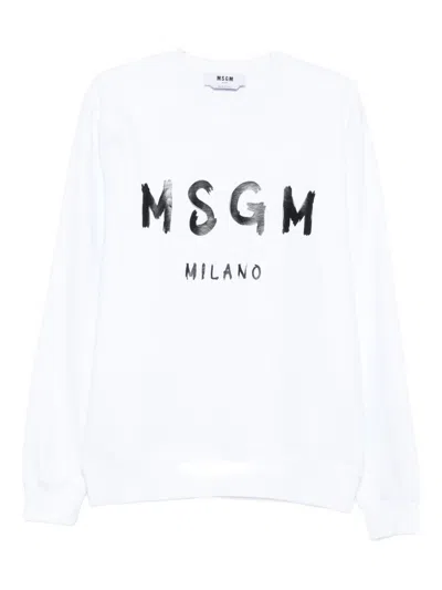 MSGM LOGO SWEATSHIRT